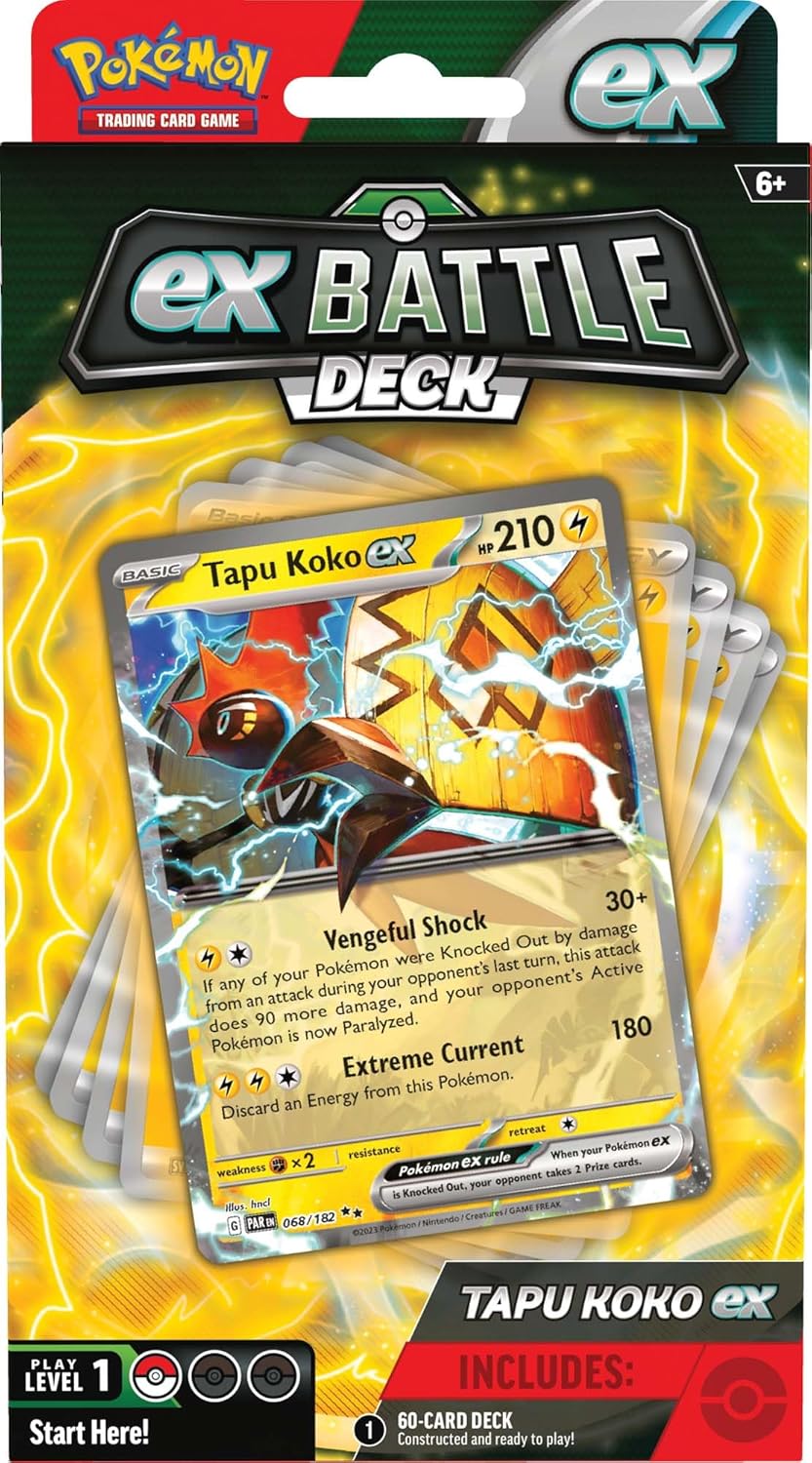 Pokémon TCG: EX Battle Deck - Tapu Koko EX  (Ingles)