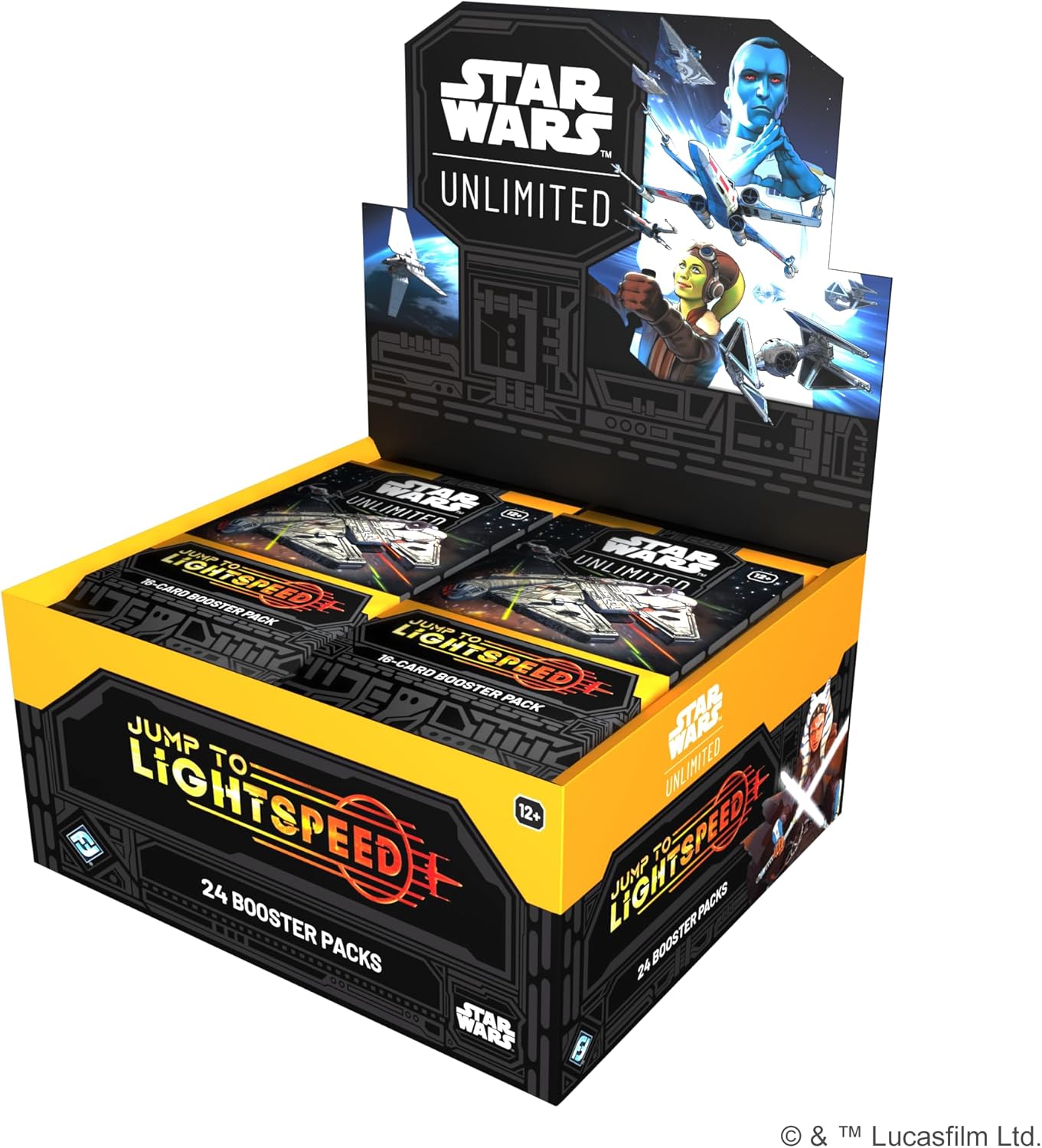 Star Wars Unlimited - SWU: – Jump to Lightspeed: Booster Display Box (Ingles)