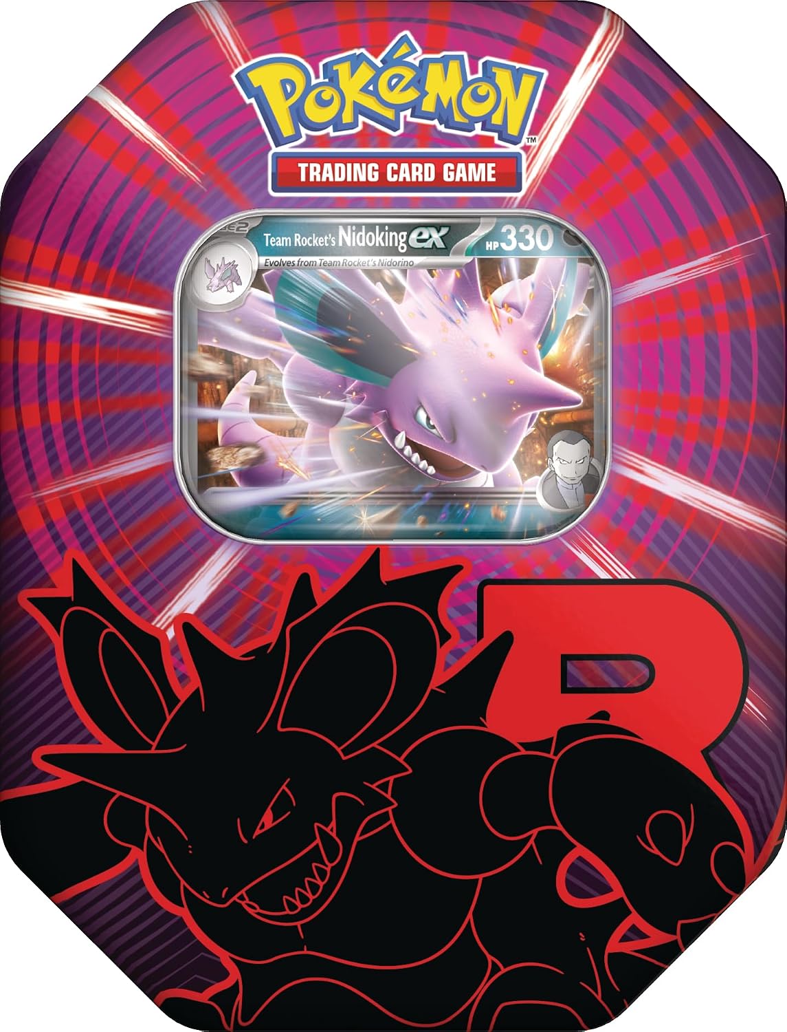 Pokemon TCG: Team Rocket Tin (Aleatorio) - Español