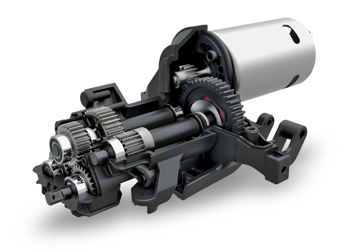 Traxxas - TRX-4 Sport High Trail Edition 1/10 Scale Trail Rock Crawler w/TQ 2.4GHz Radio, Gris