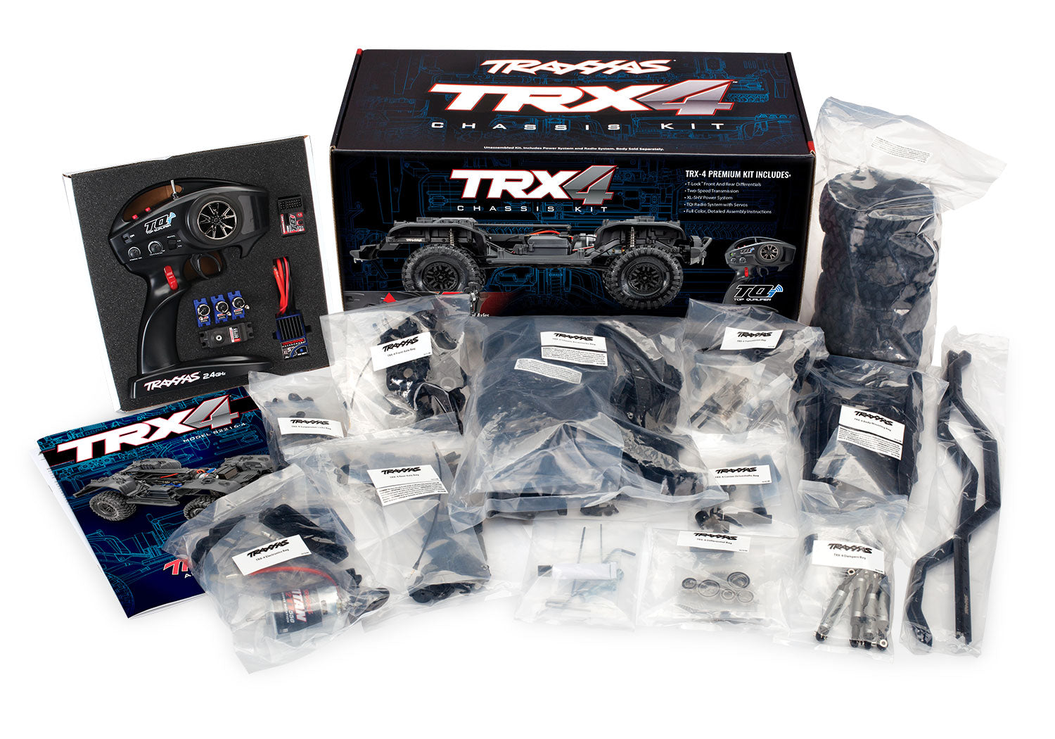Traxxas - TRX-4® 1/10 Scale Trail Rock Crawler Assembly Kit w/TQi™ 2.4GHz Radio