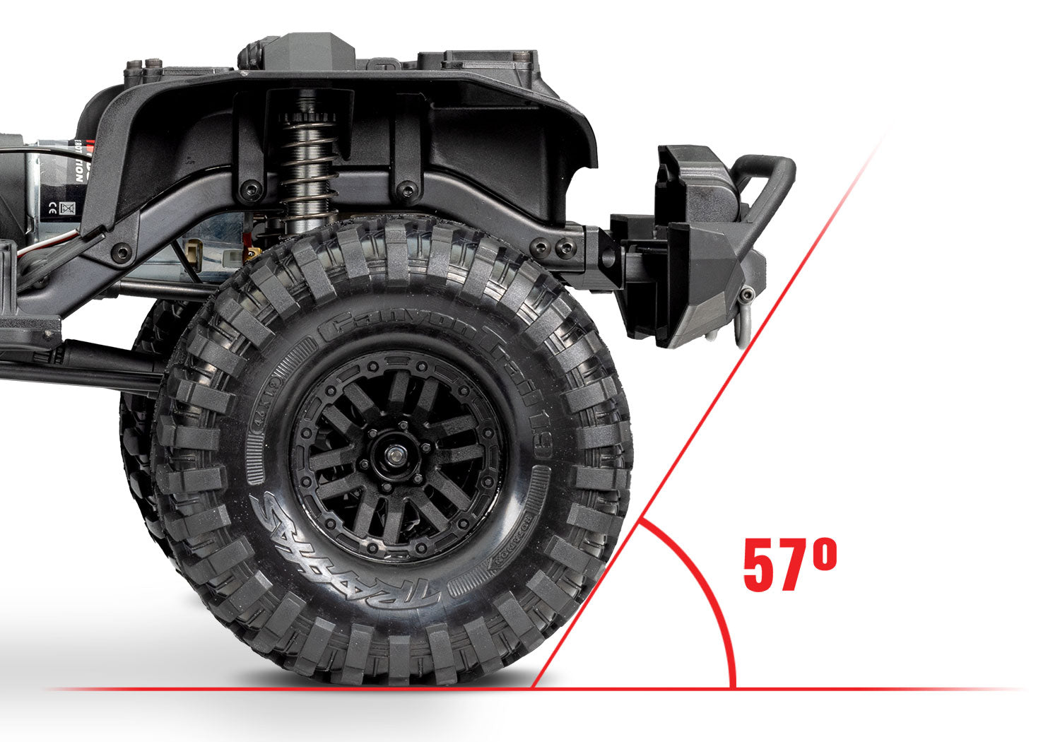 Traxxas - TRX-4 1/10 Scale & Trail Rock Crawler w/Land Rover Defender Body w/XL-5 ESC & TQi 2.4GHz Radio, Gris