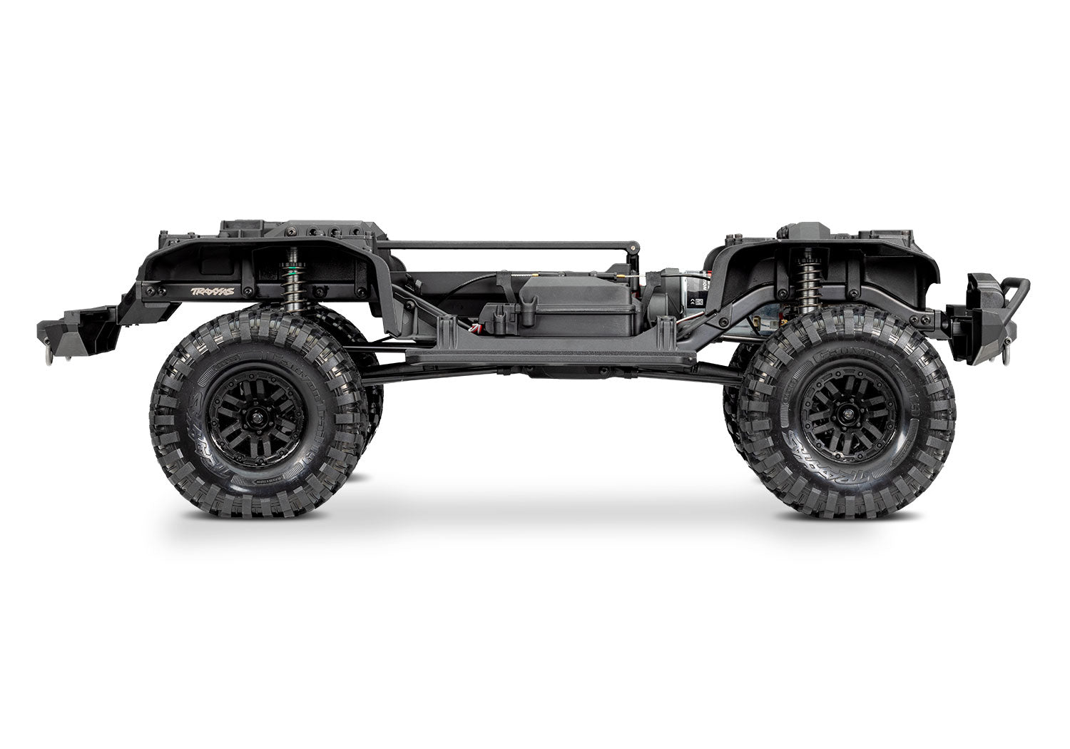 Traxxas - TRX-4 1/10 Scale & Trail Rock Crawler w/Land Rover Defender Body w/XL-5 ESC & TQi 2.4GHz Radio, Gris