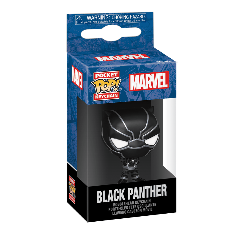 Funko Pop Keychain: Marvel New Classics - Black Panther Llavero