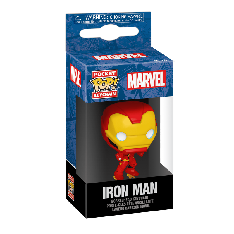 Funko Pop Keychain: Marvel New Classics - Iron Man Llavero
