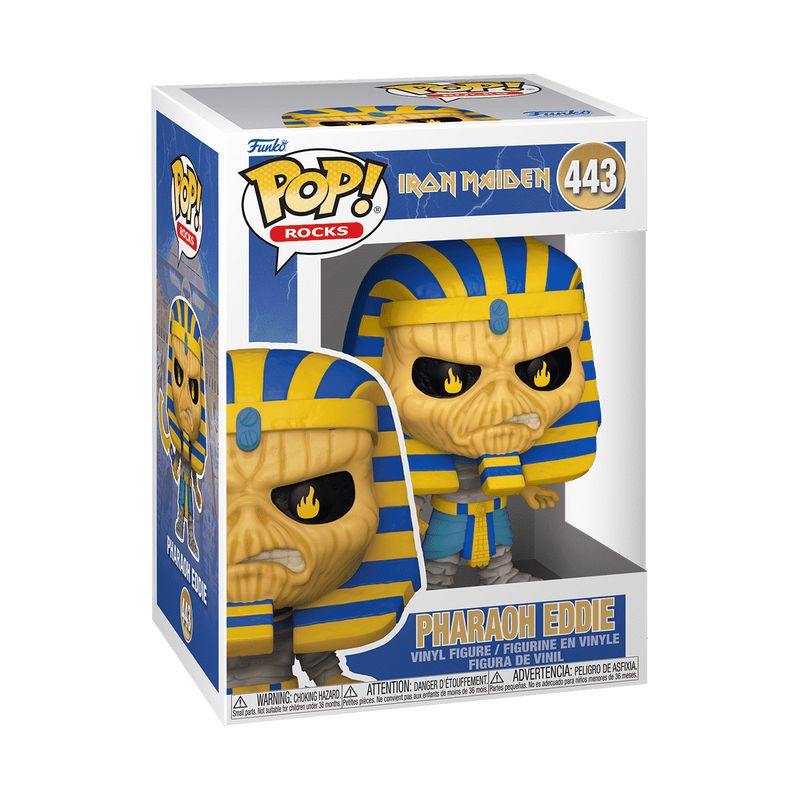 FUNKO POP Rocks: Iron Maiden - Pharaoh Eddie, #443