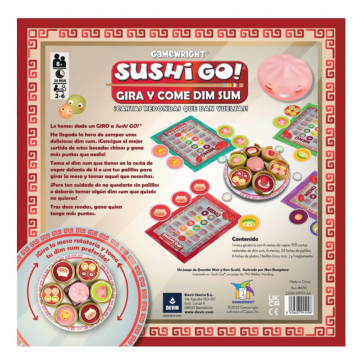 Devir - Sushi Go: Gira y Come Dim Sum