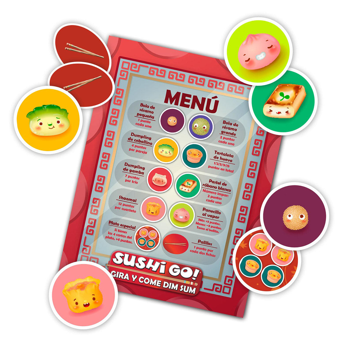 Devir - Sushi Go: Gira y Come Dim Sum