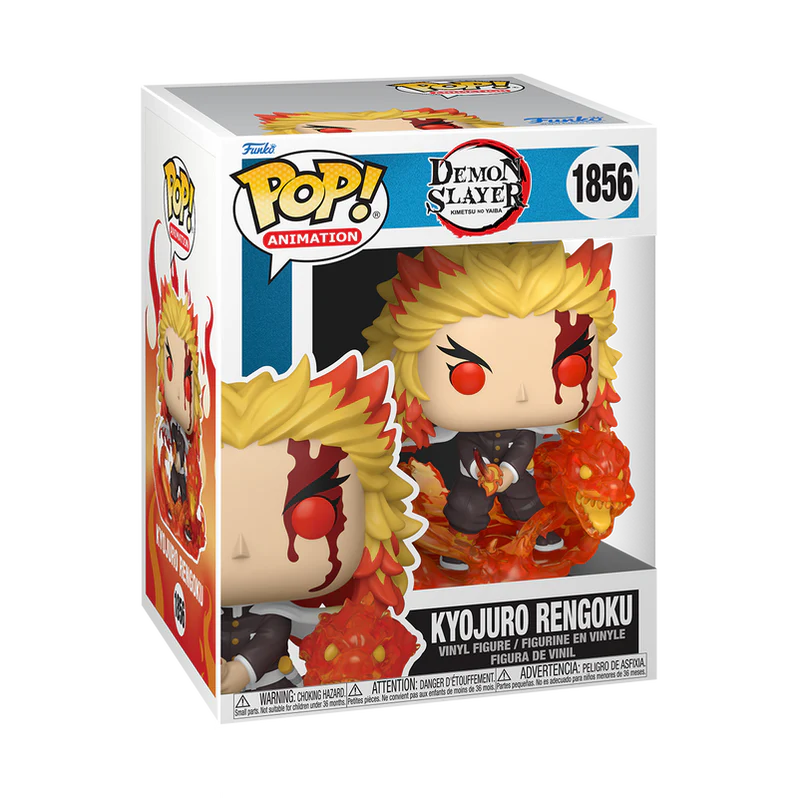 Funko Pop Premium: Demon Slayer - Kyojuro Rengoku 9na Postura Purgatorio, #1856