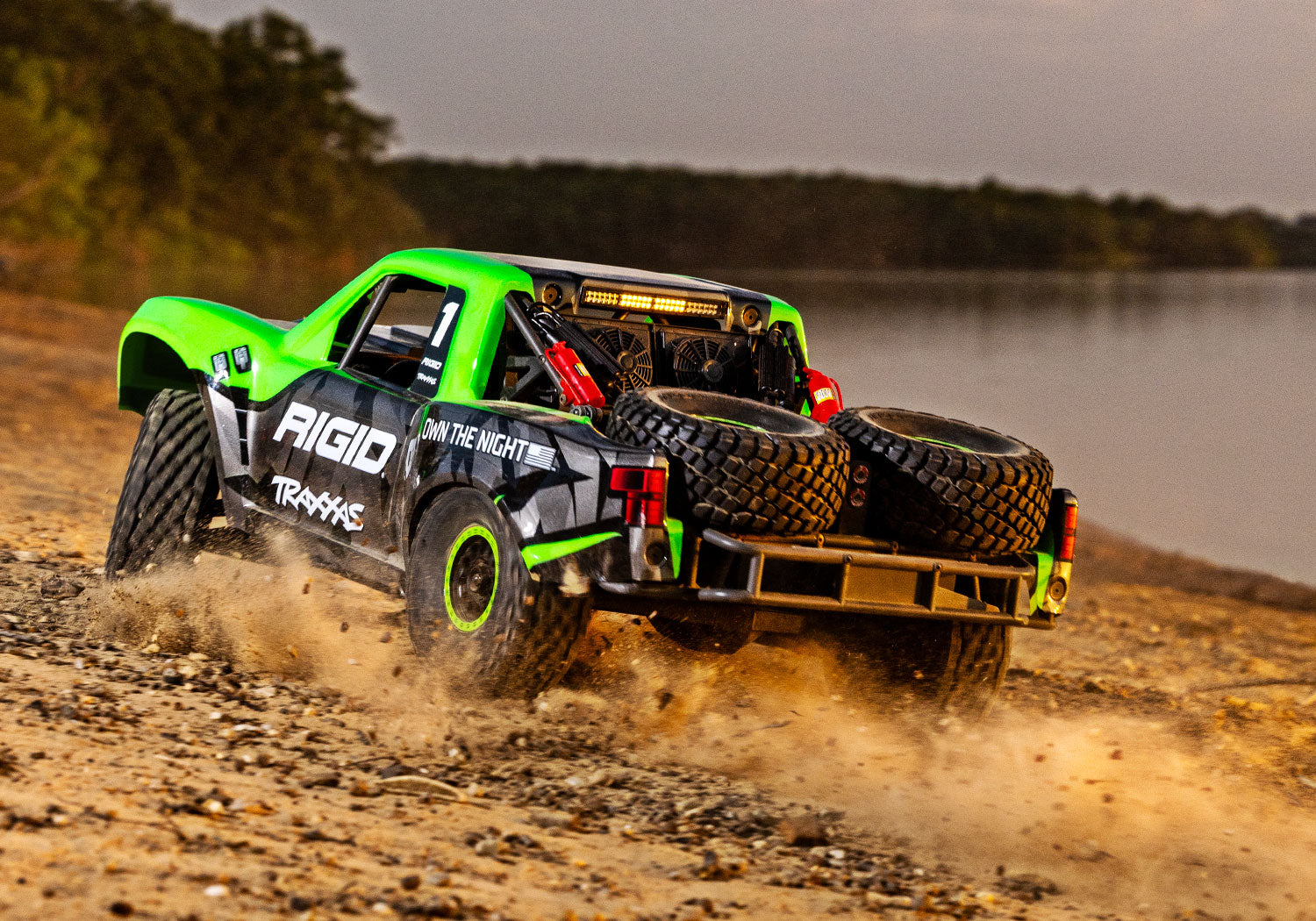 Traxxas - Unlimited Desert Racer UDR 6S RTR 4WD Race Truck, Rigid Industries