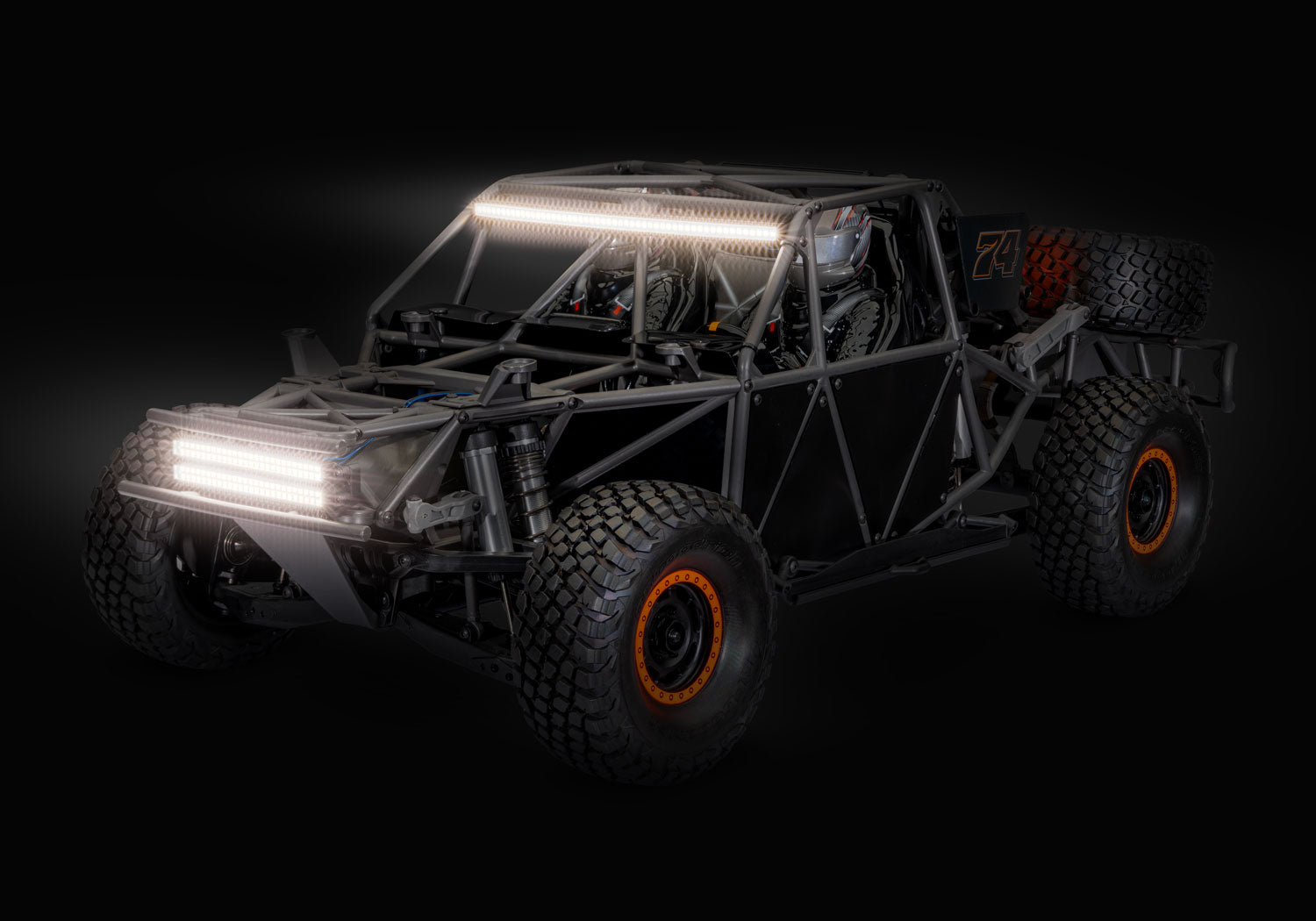 Traxxas - Unlimited Desert Racer UDR 6S RTR 4WD Race Truck, Fox