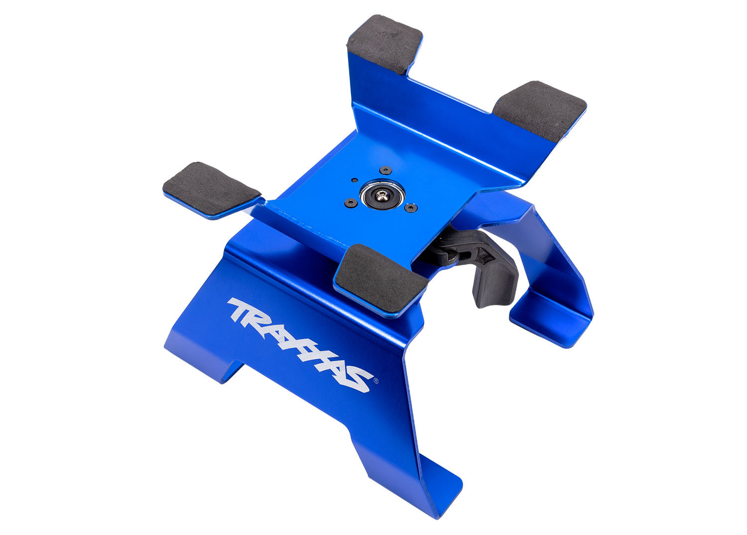 Traxxas - Assembled Aluminum Car & Truck Stand (Blue)