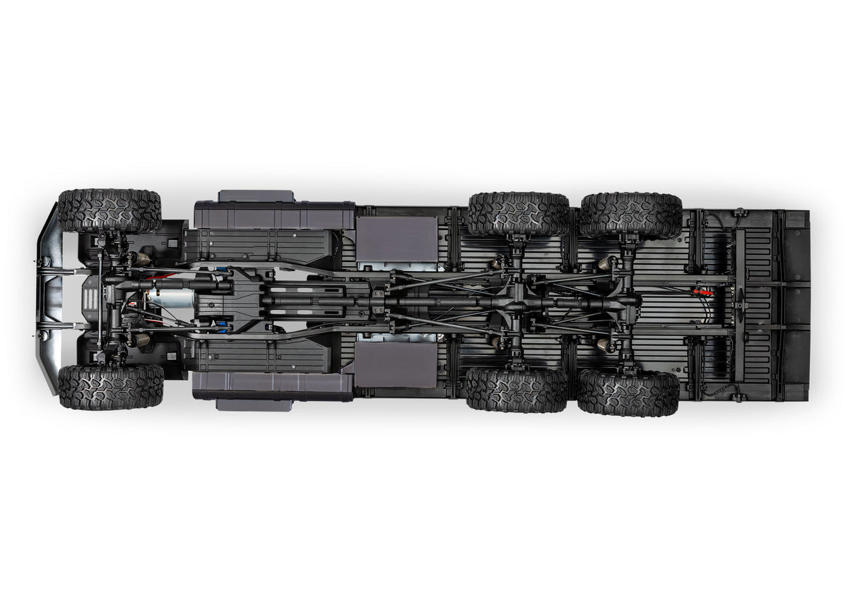 Traxxas - TRX-6 1/10 6x6 Ultimate RC Hauler Flatbed Tow Truck w/TQi 2.4GHz Radio & Pro Scale Winch