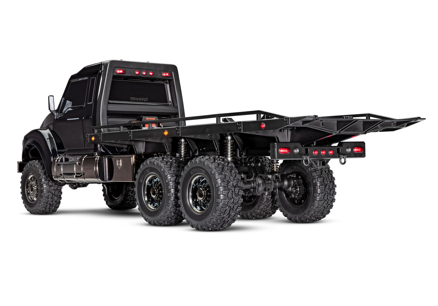 Traxxas - TRX-6 1/10 6x6 Ultimate RC Hauler Flatbed Tow Truck w/TQi 2.4GHz Radio & Pro Scale Winch