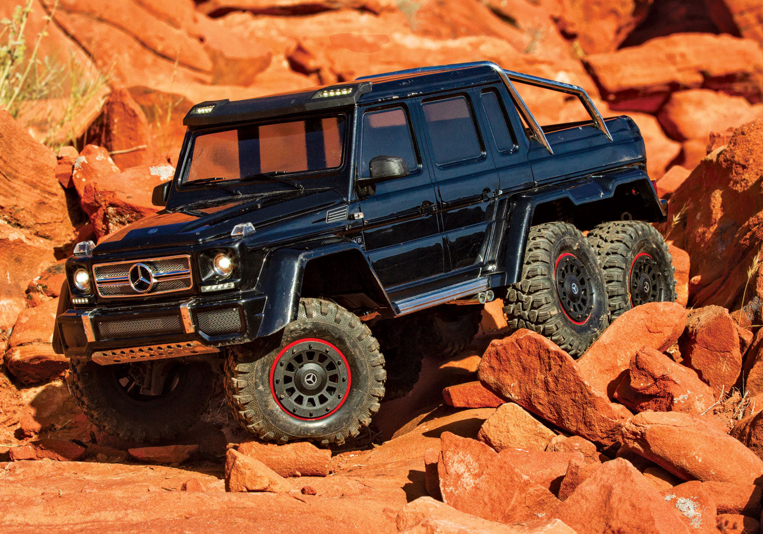 Traxxas - TRX-6 Mercedes-Benz G 63, Negra