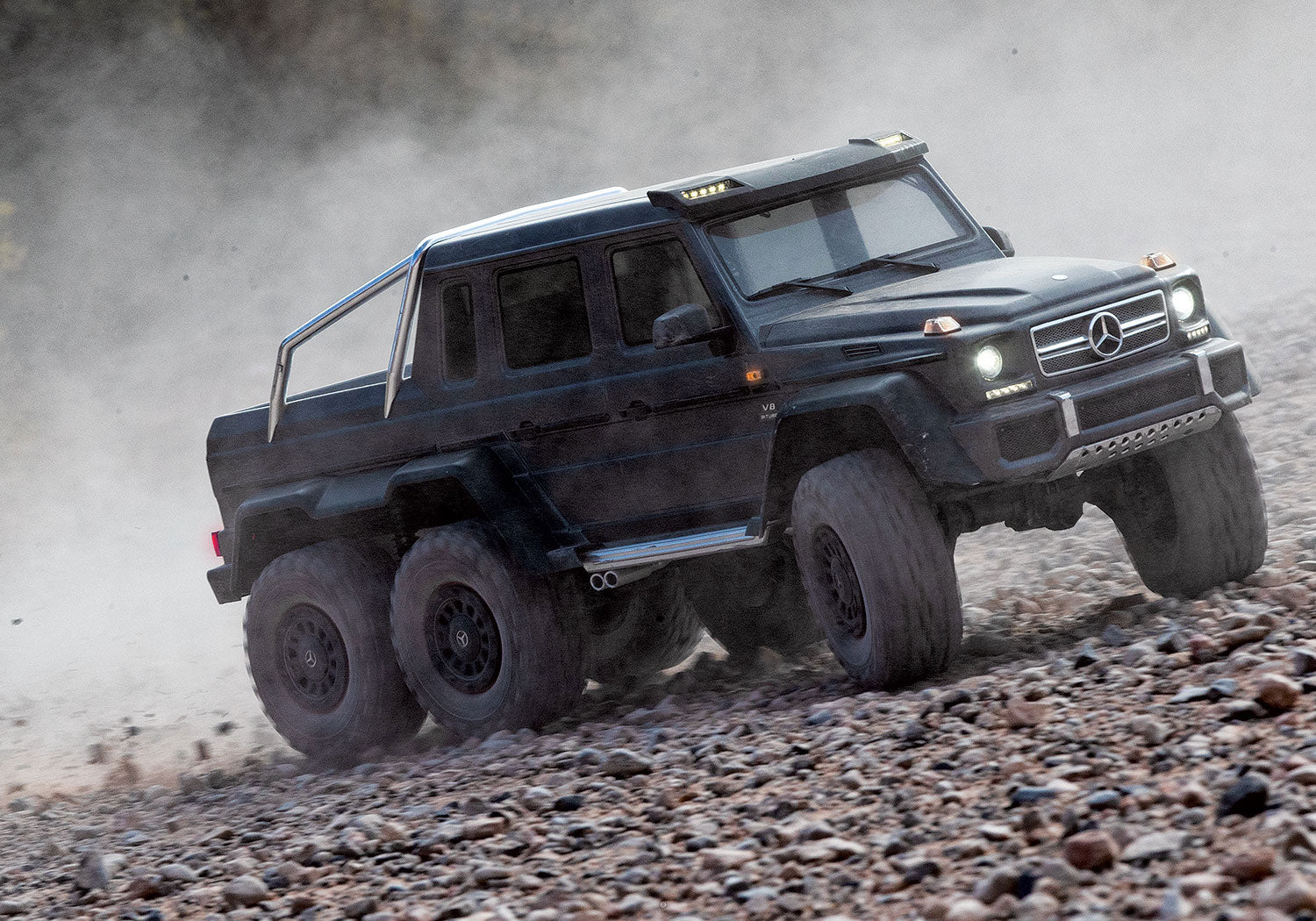 Traxxas - TRX-6 Mercedes-Benz G 63, Negra