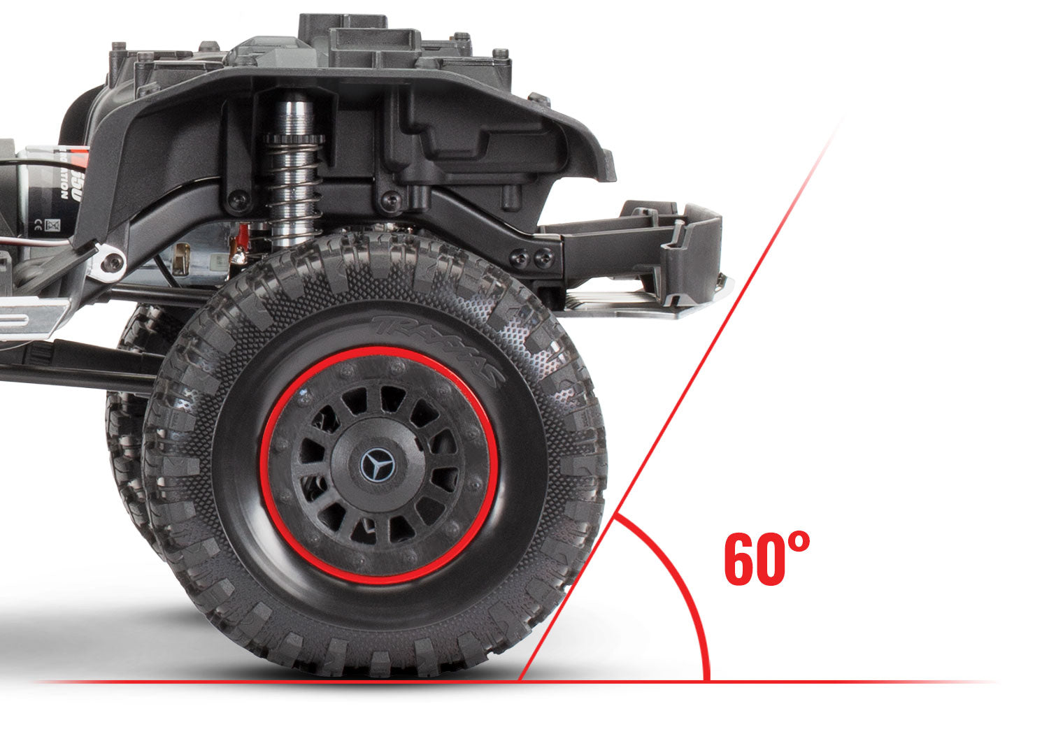 Traxxas - TRX-6 Mercedes-Benz G 63, Negra