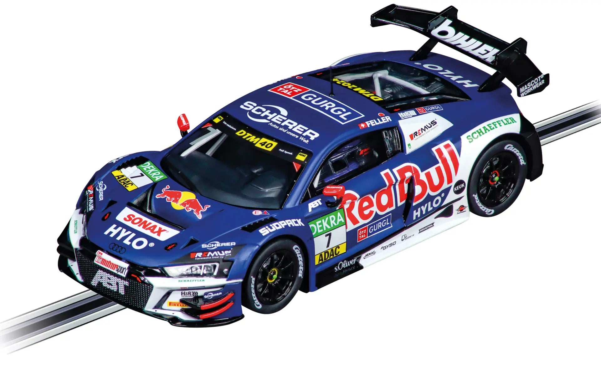 Carrera - Audi R8 LMS GT3 evo II "Abt Sportsline - Red Bull, No.7" DTM 2024 Analogo, Escala 1/32
