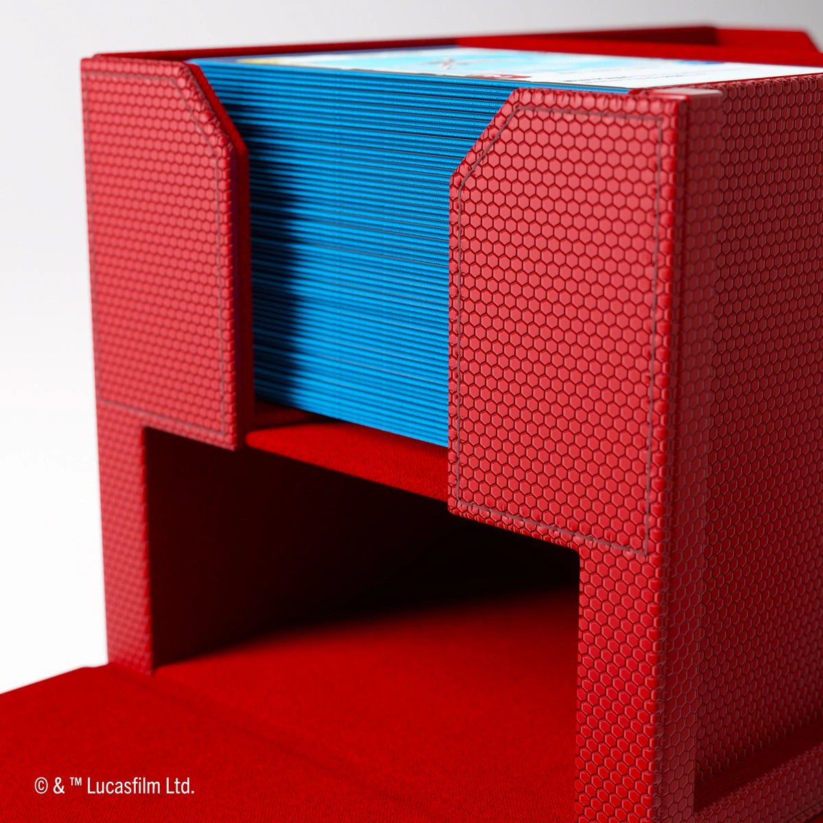 Gamegenic - Star Wars: Unlimited - Double Deck Pod - Estuche para tarjetas - Rojo