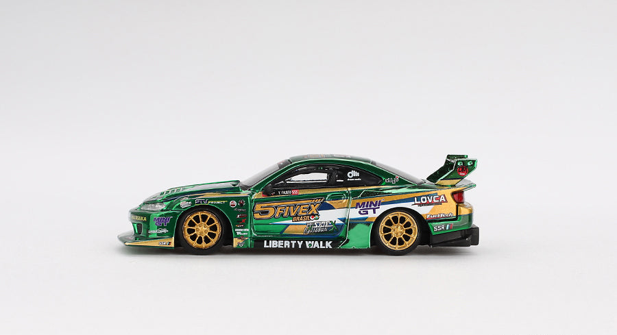Mini GT - Nissan LB-Super Silhouette S15 SILVIA LBWK 2024 Fausto Racing 1/64