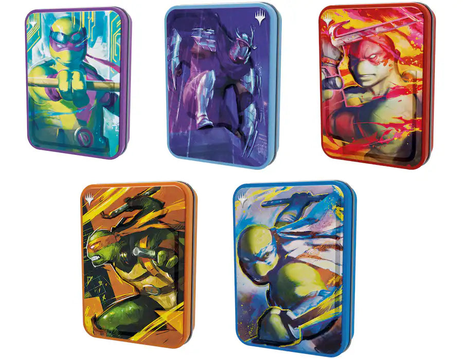Magic The Gathering: TMNT Teenage Mutant Ninja Turtles - Booster Tin En Ingles (Aleatorio)