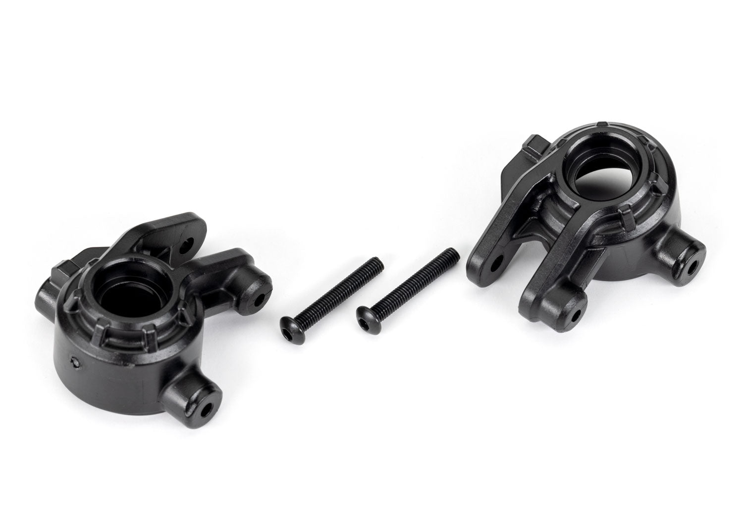Traxxas - Black Extreme Heavy-Duty Steering Blocks (2)