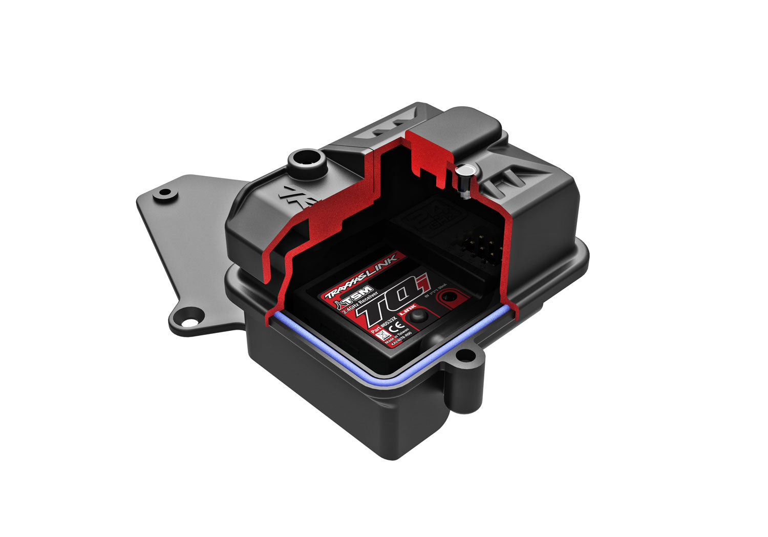 Traxxas - Jato® 4x4 VXL 1/8 Brushless Electric Racing Buggy w/TQi 2.4GHz Radio, Verde