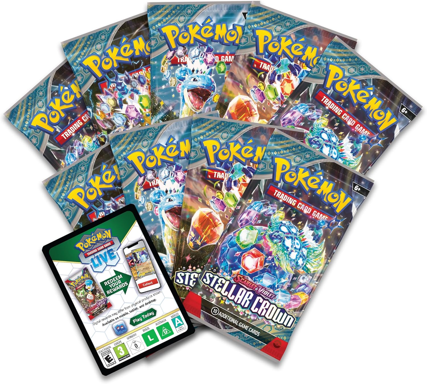 Pokémon TCG: Scarlet & Violet 07 Stellar Crown Elite Trainer Box