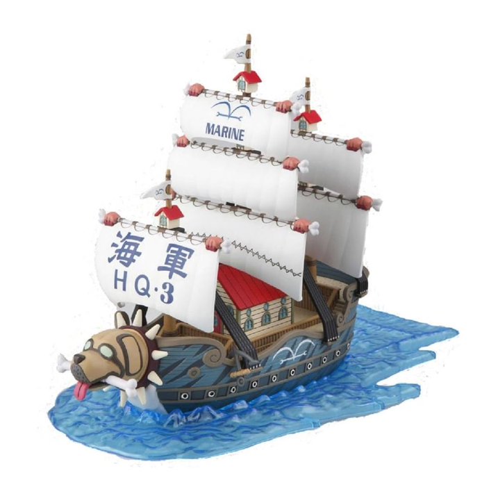 Bandai - Grand Ship Collection #08 Garp"s Marine Ship "One Piece" Model Kit