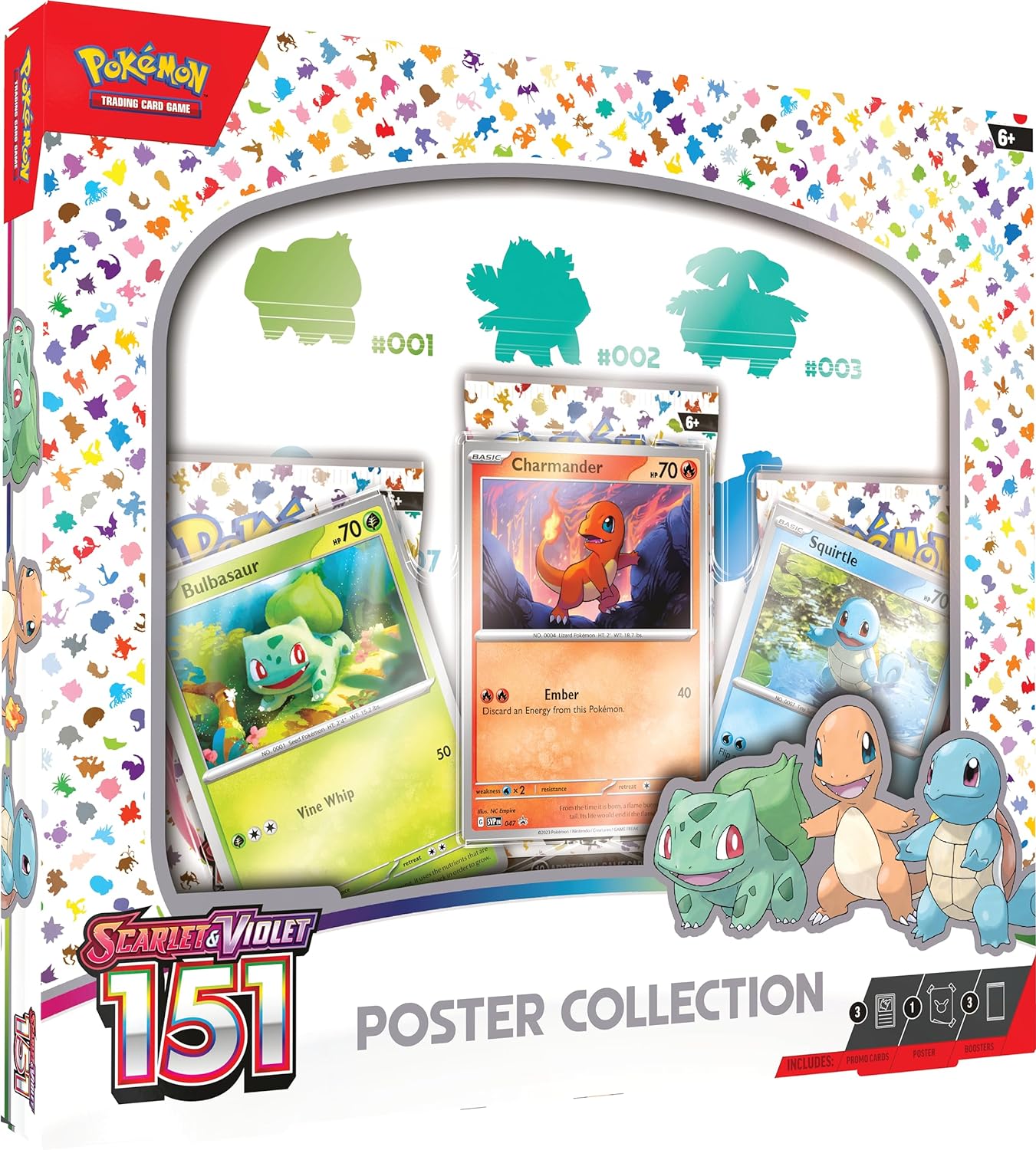 Pokémon TCG: Scarlet & Violet 151 - Poster Collection (Ingles)