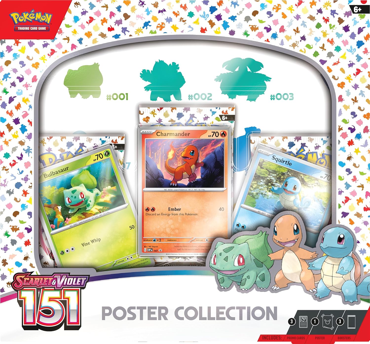 Pokémon TCG: Scarlet & Violet 151 - Poster Collection (Ingles)