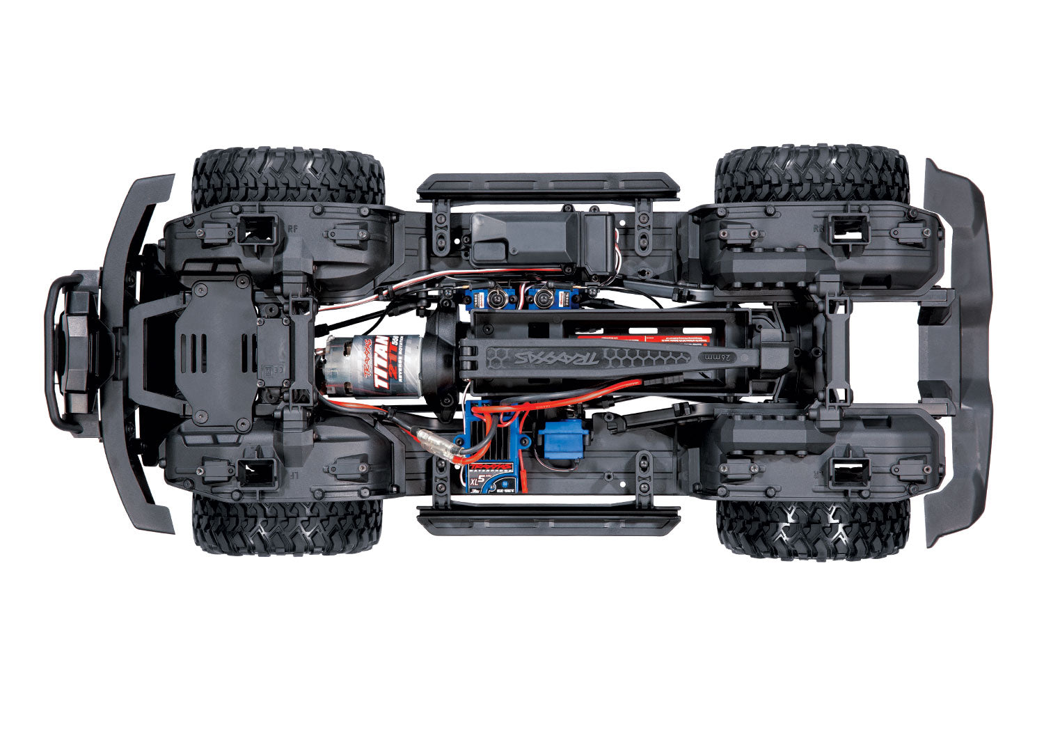 Traxxas - TRX-4 1/10 Trail Crawler Truck w/2021 Ford Bronco Body w/TQi 2.4GHz Radio, Naranja