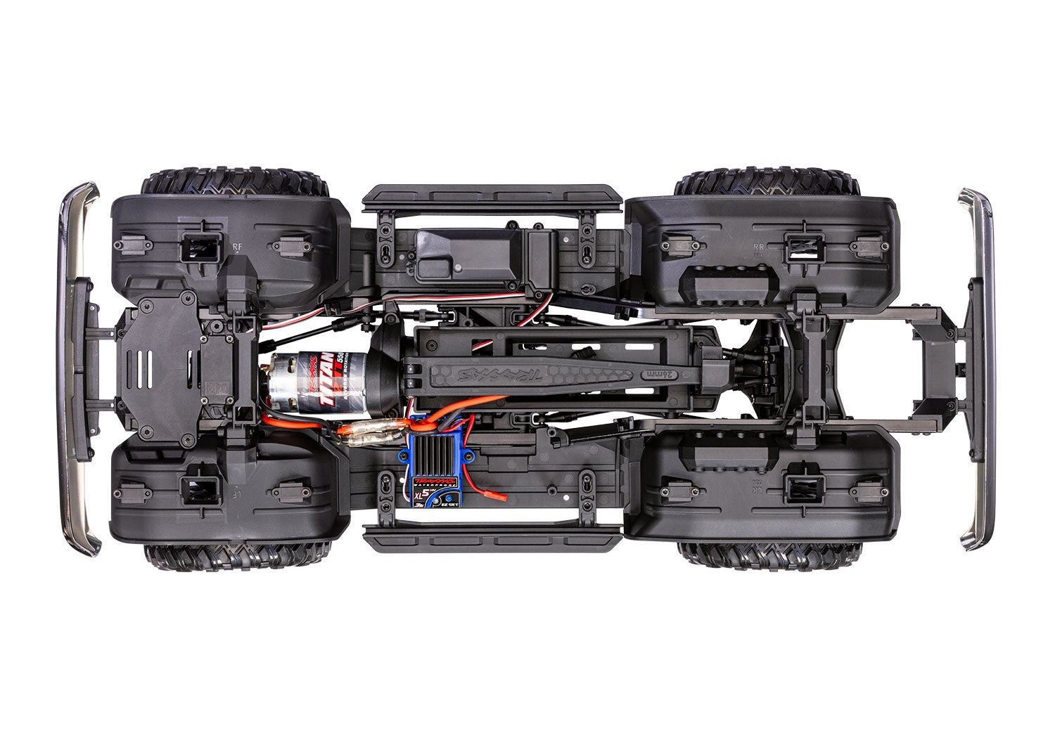 Traxxas - TRX-4® 1/10 4WD RTR Scale & Trail® Rock Crawler w/1979 Chevrolet® K10 Truck w/XL-5™ HV ESC & TQ™ 2.4GHz Radio, Roja
