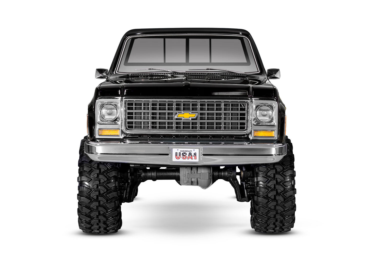 Traxxas - TRX-4® 1/10 4WD RTR Scale & Trail® Rock Crawler w/1979 Chevrolet® K10 Truck w/XL-5™ HV ESC & TQ™ 2.4GHz Radio, Negra
