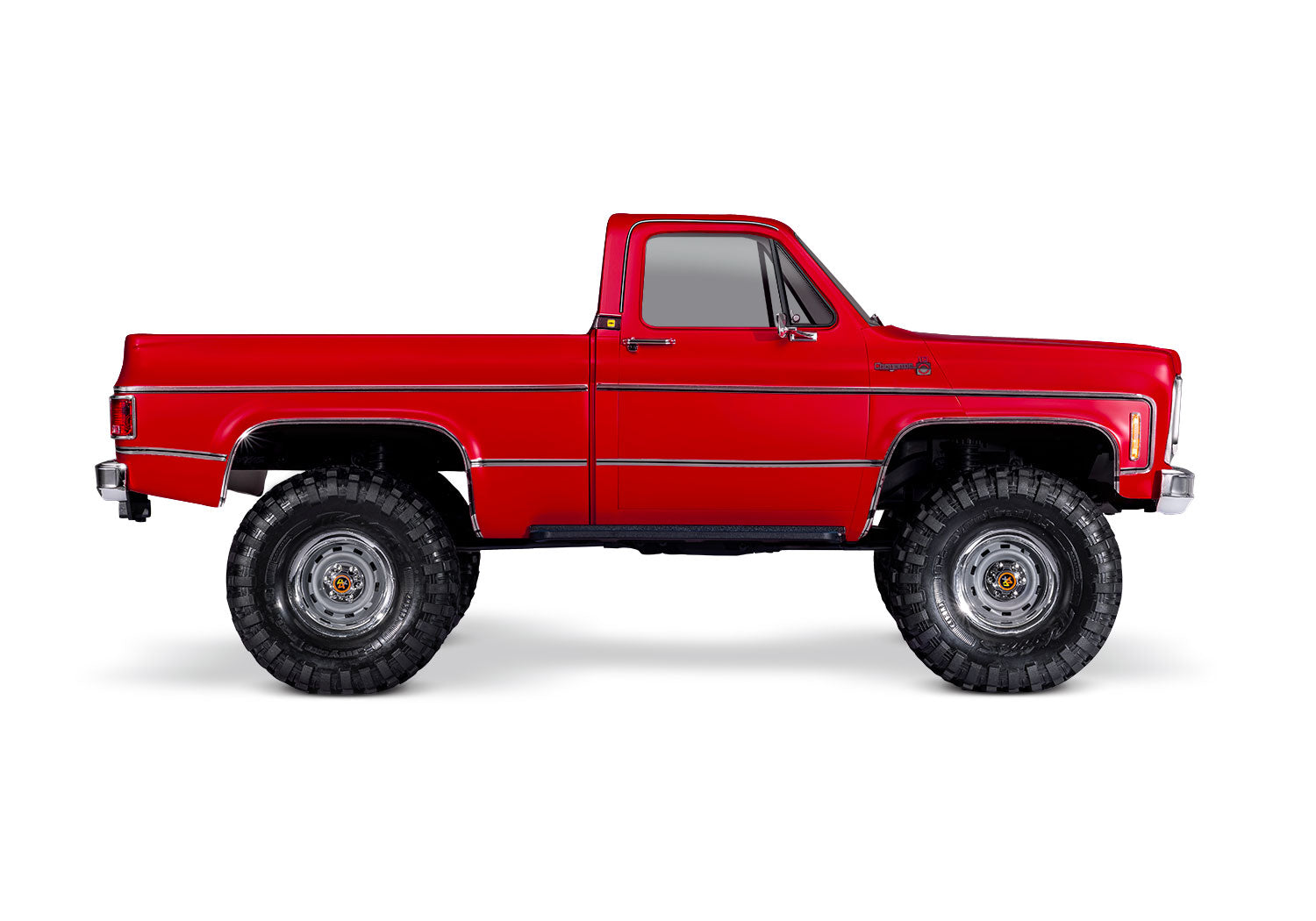 Traxxas - TRX-4® 1/10 4WD RTR Scale & Trail® Rock Crawler w/1979 Chevrolet® K10 Truck w/XL-5™ HV ESC & TQ™ 2.4GHz Radio, Roja
