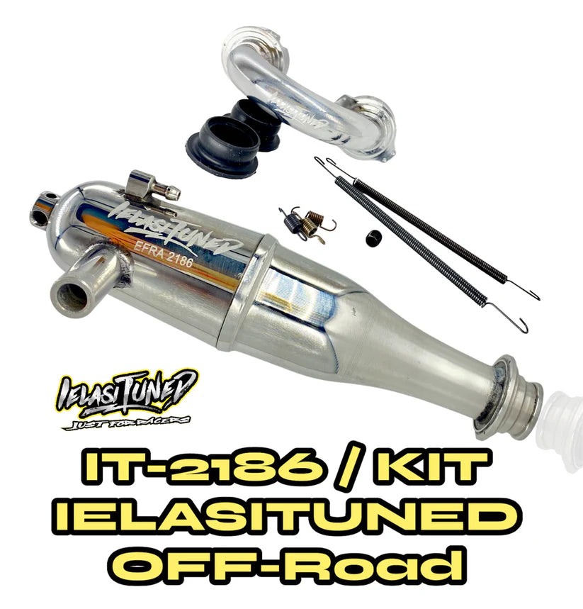 Ielasi Tuned - Ielasi Tuned EFRA 2186 Buggy Truggy Exhaust Kit-OFF