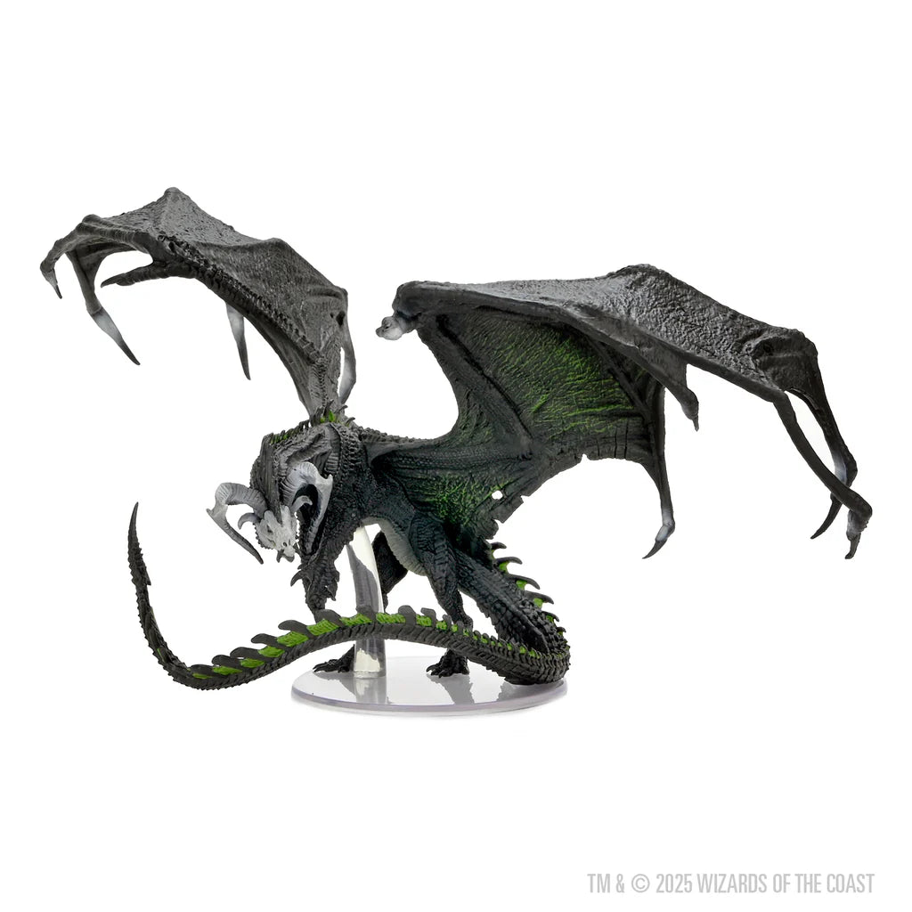 Dungeons & Dragons - Icons of the Realms: Adult Black Dragon