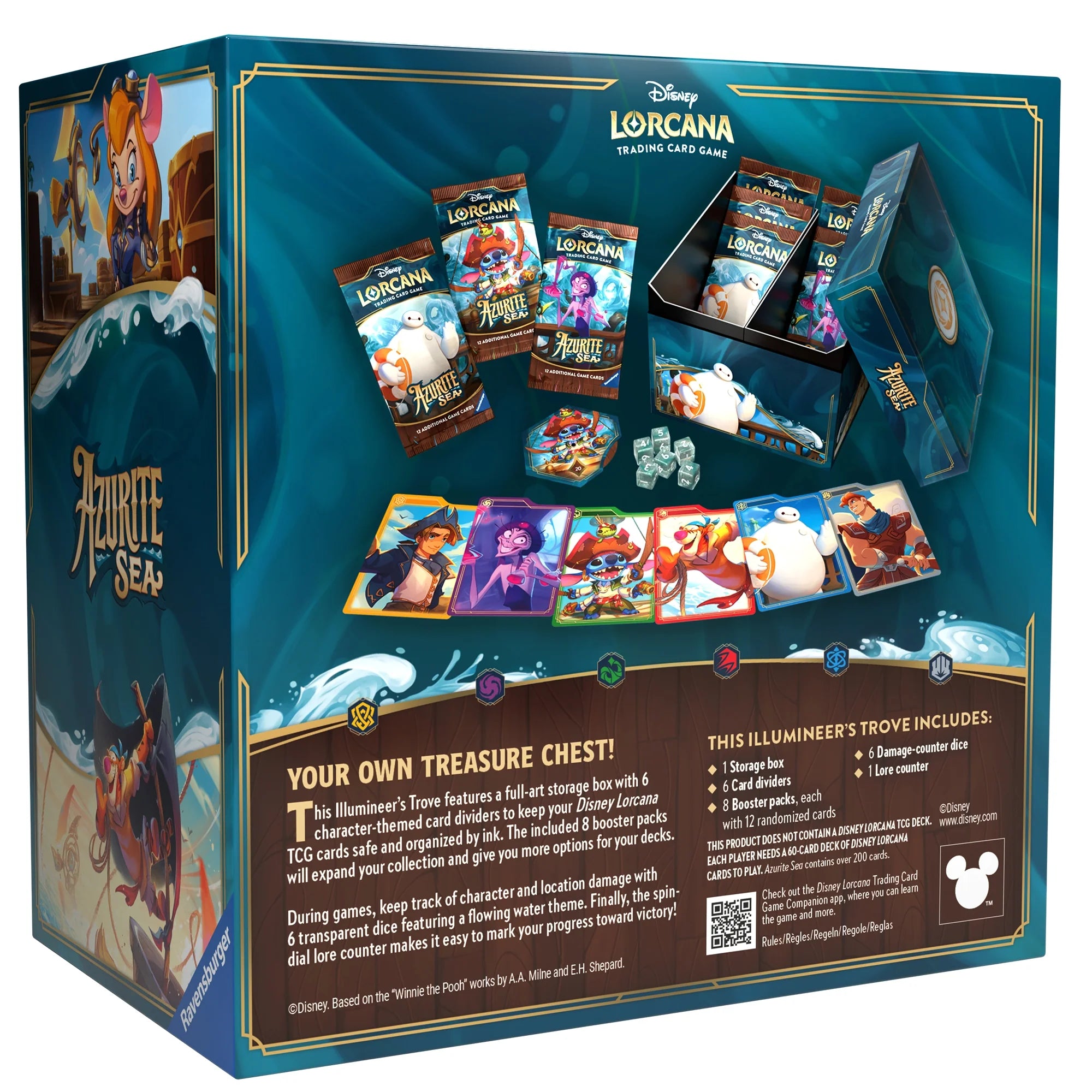 Ravensburger - Disney Lorcana: Azurite Sea: Illumineer's Trove