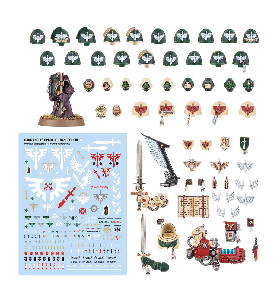 Games Workshop - Dark Angels: Upgrades and Transfers