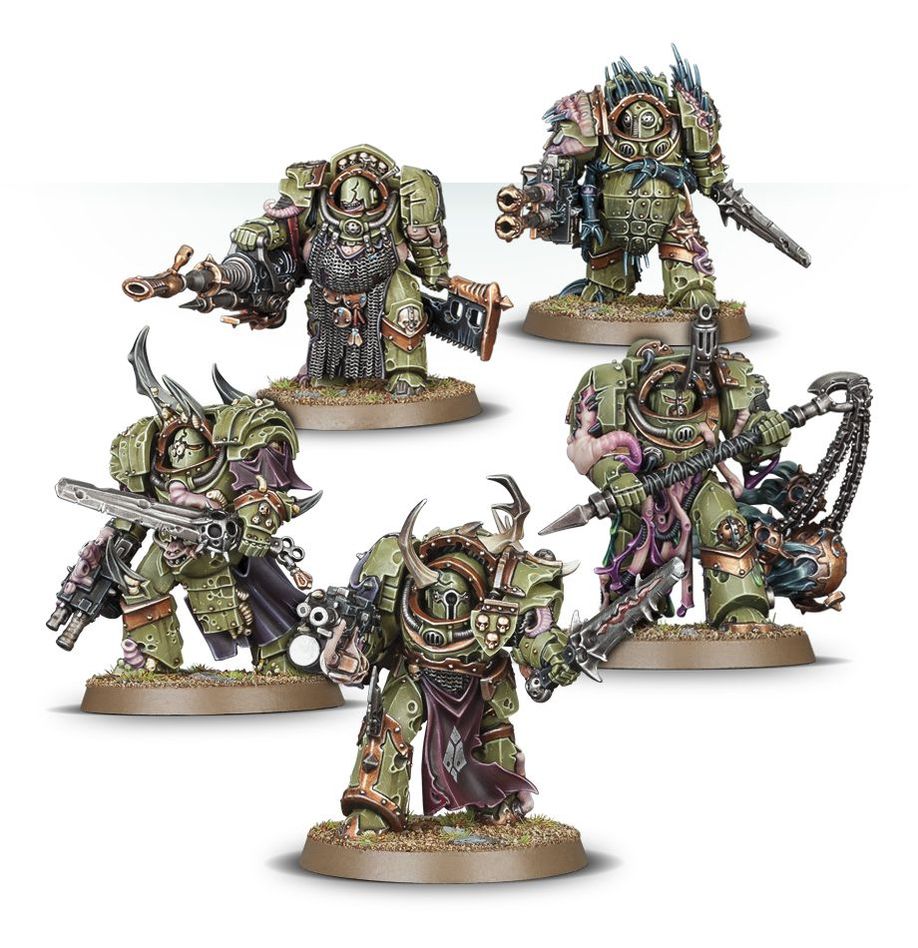 Games Workshop - Death Guard: Blightlord Terminators