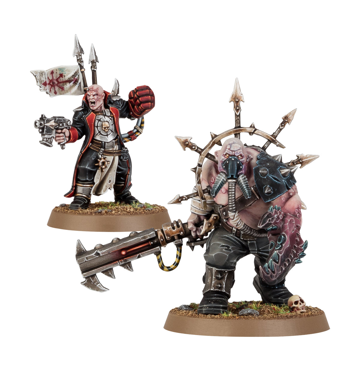 Miniaturas Traitor Enforcer y Traitor Ogryn