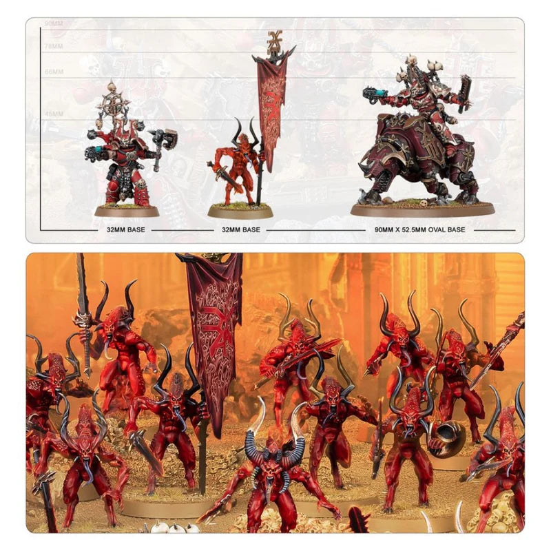 Games Workshop - Warhammer 40,000: World Eaters Battleforce: Khorne Daemonkin