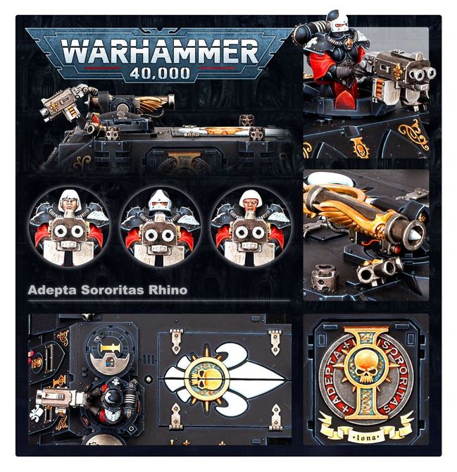 Games Workshop - Adepta Sororitas Rhino – vista adicional 2