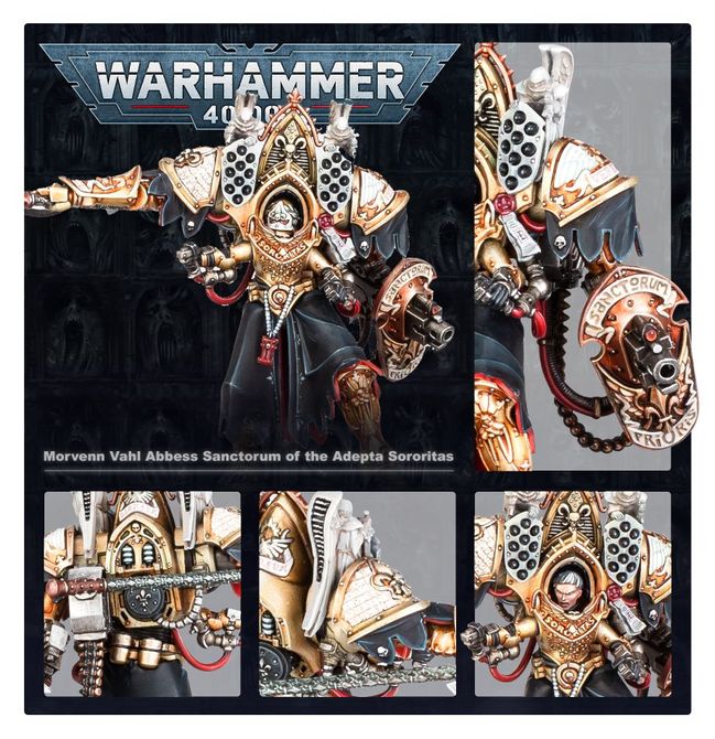 Games Workshop - Adepta Sororitas: Morvenn Vahl, Abbess Sanctorum – vista adicional 1