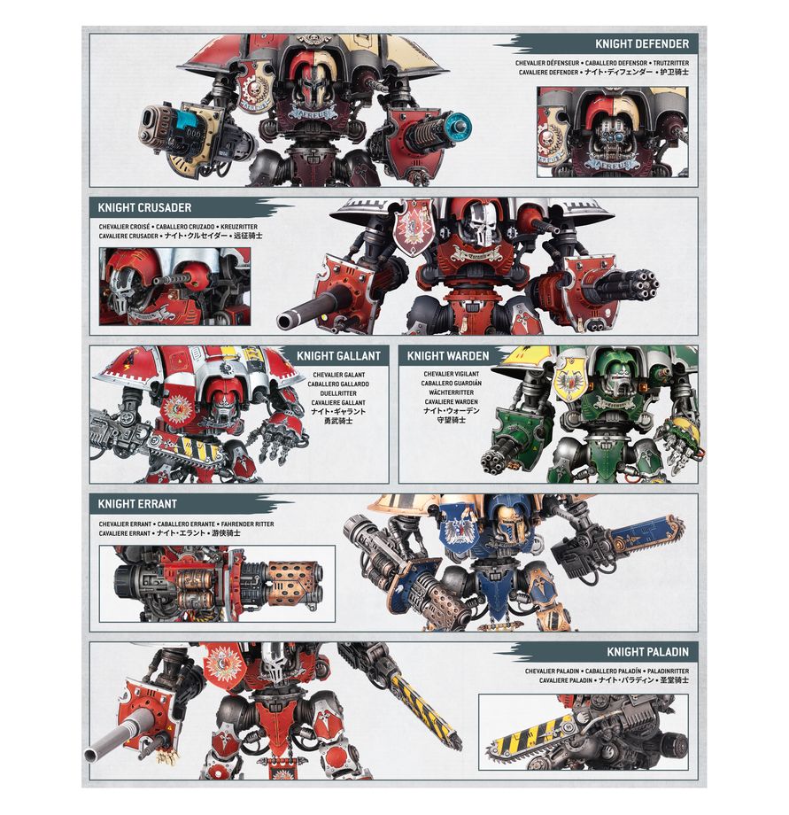 Games Workshop - Warhammer 40,000: Imperial Knights - Knight Questoris