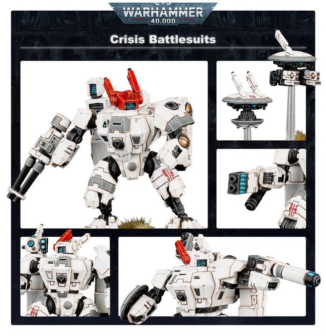 Games Workshop - T’au Empire: Crisis Battlesuits – vista adicional 1