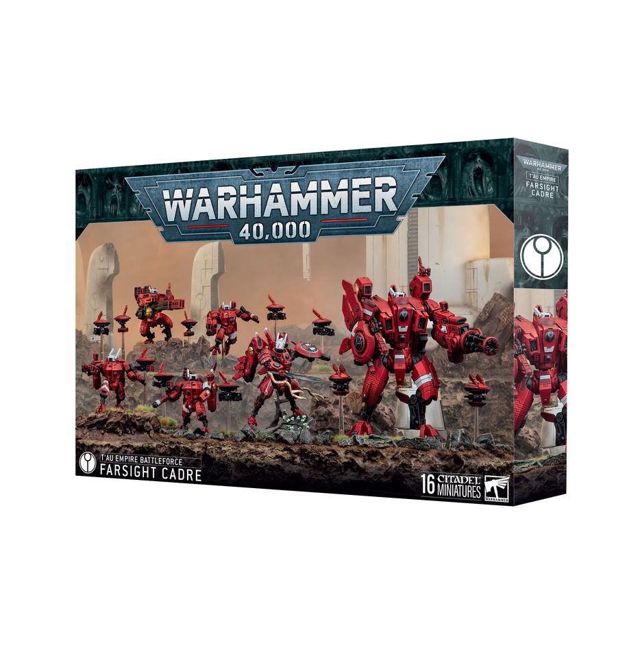 Games Workshop - Warhammer 40,000: T’au Empire Battleforce: Farsight Cadre