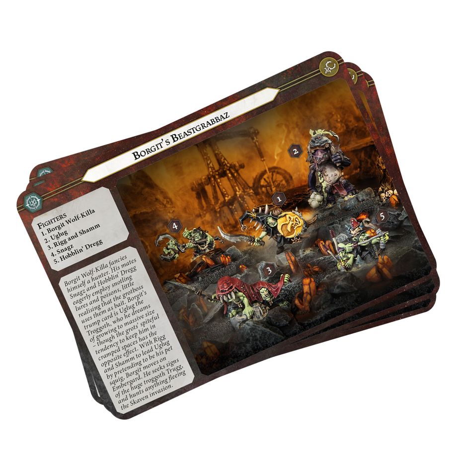 Games Workshop - Warhammer Underworlds: Borgit's Beastgrabbaz