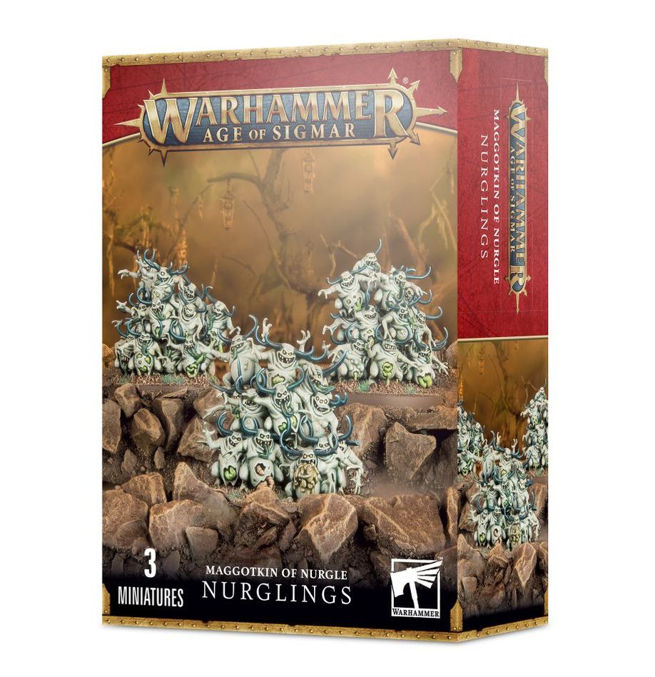 Games Workshop - Age of Sigmar: Maggotkin Of Nurgle: Nurglins
