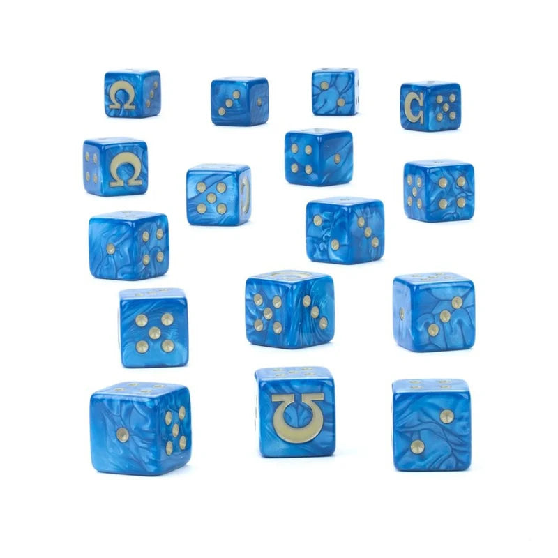 Games Workshop - Warhammer 40,000: Ultramarines  Dice Set